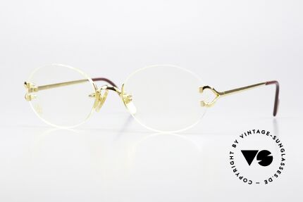 Cartier Scala 90er Fassung Rare 52mm Size Details