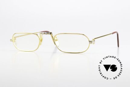 Cartier Demi Lune Santos - M Meistverkaufte Größe 1987 Details