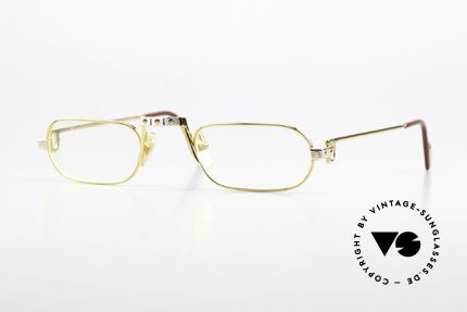 Cartier Demi Lune Santos - L Limitierte L Version Von 1987 Details