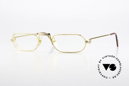 Cartier Demi Lune LC - M Bekannteste Größe Von 1987, Demi Lune = die berühmte Luxus-Lesebrille von Cartier, Passend für Herren und Damen Cartier Demi Lune LC - M Bekannteste Größe Von 1987, Demi Lune = die berühmte Luxus-Lesebrille von Cartier, Passend für Herren und Damen