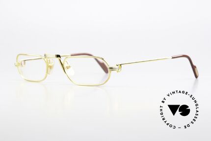 Cartier Demi Lune LC - M Bekannteste Größe Von 1987, dieses Modell mit Louis Cartier Dekor & 22kt vergoldet, Passend für Herren und Damen Cartier Demi Lune LC - M Bekannteste Größe Von 1987, dieses Modell mit Louis Cartier Dekor & 22kt vergoldet, Passend für Herren und Damen