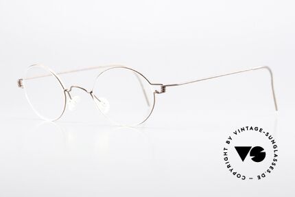 Lindberg Corona 42 Air Titan Rim Bronze Kupfer Fassung 90er, so zeitlos, stilvoll und innovativ = Prädikat "VINTAGE", Passend für Herren und Damen