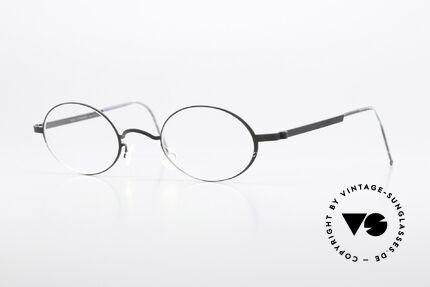 Lindberg 5000 Strip Titan Titanium Brille Unisex Oval Details