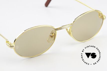 Cartier Saint Honore - M Luxus Sonnenbrille Von 1998, ungetragen mit OVP (eine Rarität in diesem Zustand), Passend für Herren und Damen