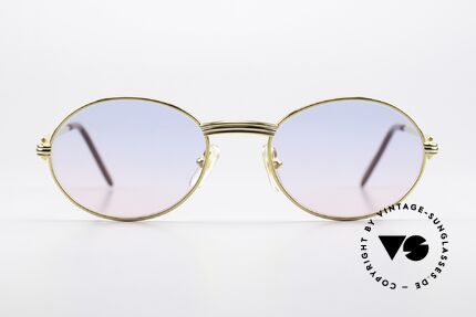 Cartier Saint Honore - M Sonnengläser Baby-Blau Pink, edles & zeitloses Design, Medium-Größe 51°20, 135, Passend für Herren und Damen
