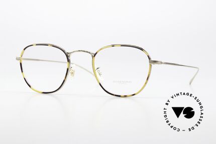 Oliver Peoples Eoin Metallrand Azetat-Inlays Details