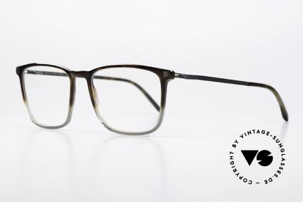 Mykita Amak Eckige Brille Damen Herren, Azetat-Front mit charakteristischen Mykita-Bügeln!, Passend für Herren und Damen