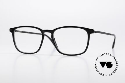 Mykita Arluk Schwarze Brille Lite Collection, Mykita Brille, Modell LITE Arluk, Gr. 53-17, col 915, Passend für Herren und Damen