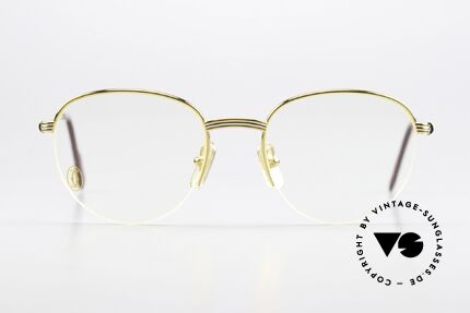 Brillen Cartier Colisee S 1990er Vintage Brille Nylor