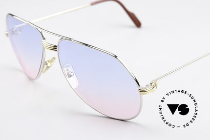 Cartier Vendome LC - L Platin Sonnenbrille Von 1983, seltene & entsprechend teure Platin-Edition; Luxus pur, Passend für Herren