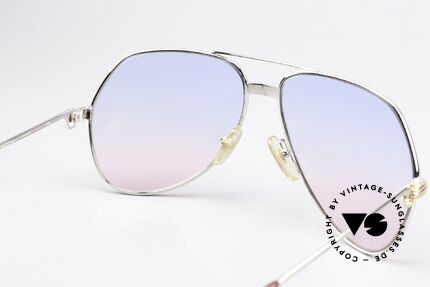 Cartier Vendome LC - L Platin Sonnenbrille Von 1983, ungetragen mit original Verpackung (ein Sammlerstück), Passend für Herren