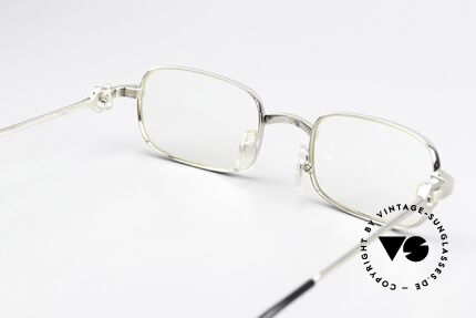 Cartier Dreamer - S 90er Fassung Platin Gebürstet, die Glashöhe ist 30mm (somit auch gleitsichtfähig), Passend für Herren und Damen