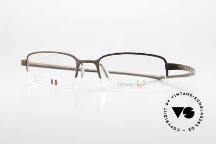 Tag Heuer 3203 Reflex Titaniumbrille Halb Randlos Details