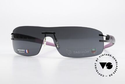 Tag Heuer L-Type 0452 Alligator-Leder Sonnenbrille Details