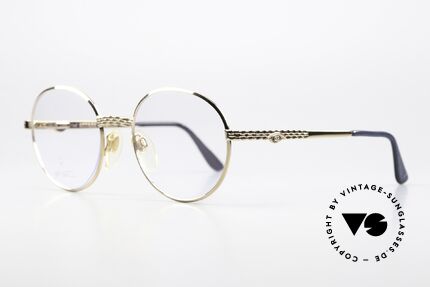 Bugatti EB508 Runde Migos Vintage Brille, zudem zeitloses Design (klassisch, runde Brillenform), Passend für Herren