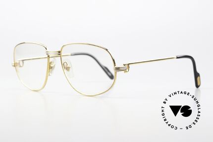 Cartier Romance LC - S Original Limited Edition 1986, dieses Modell mit LC-Dekor in SMALL Größe 54-16, 130, Passend für Herren und Damen