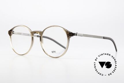 Götti Samsa Zeitlose Pantobrille Unisex, wirklich zeitlos in Farbe und Form, Unisex-Brille, Passend für Herren und Damen