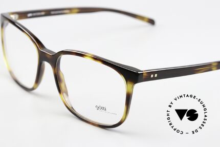 Götti Elyas Azetat Fassung Unisex Style, Oprah Winfrey machte Götti-Brillen 2021 berühmt, Passend für Herren und Damen