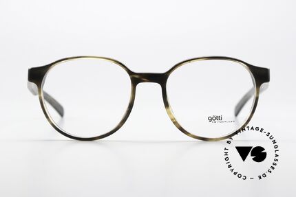 Götti Wanj Azetat Fassung Panto Style, Azetat-Brille im Panto-Stil (für Damen & Herren), Passend für Herren und Damen