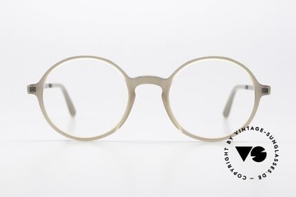 Mykita Tomkin Runde Brille Hellbraun Unisex, runde Brille der LITE-Kollektion (Damen und Herren), Passend für Herren und Damen