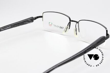 Tag Heuer 8204 Trends Black Fiber Avantgarde, KEINE Retrobrille, sondern ein Original von 2010, Passend für Herren