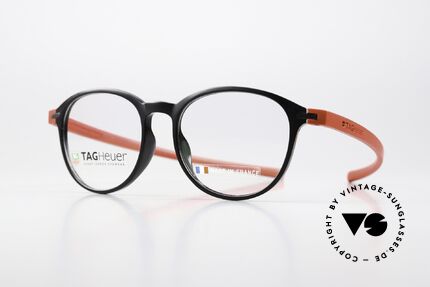 Tag Heuer 3953 Reflex Leichte Front Elastomer Bügel, Avantgarde "Racing" Bügel aus Elastomer-Gummi, Passend für Herren