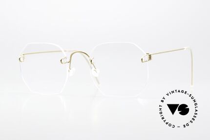 Lindberg Air Titan 334 Randlose Brille Variabel, randlose vintage Brille der LINDBERG Air Titan Serie, Passend für Herren und Damen