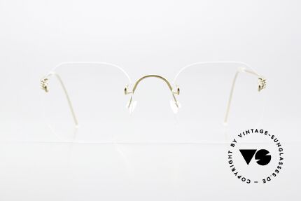 Lindberg Air Titan 334 Randlose Brille Variabel, die Glasform '334' kann individuell angepasst werden, Passend für Herren und Damen