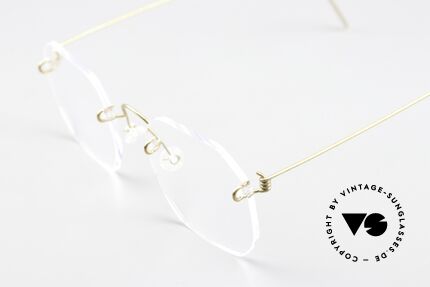 Lindberg Air Titan 334 Randlose Brille Variabel, der Rahmen ist fast unsichtbar & wiegt nur 2,7 Gramm, Passend für Herren und Damen