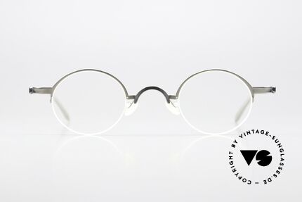Lindberg 7005 Strip Titanium Runde Titanium Brille Unisex, vielfach ausgezeichnet hinsichtlich Qualität und Design, Passend für Herren und Damen