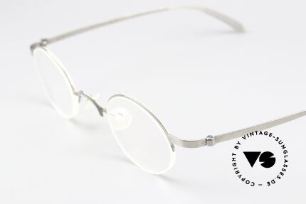 Lindberg 7005 Strip Titanium Runde Titanium Brille Unisex, extrem stabile Brille, flexibel & elastisch, und nur 3,4g, Passend für Herren und Damen