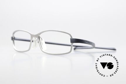 Tag Heuer 3006 Reflex Titan Luxusbrille Vollrand, formbare "Racing" Bügel aus Elastomer-Gummi, Passend für Herren