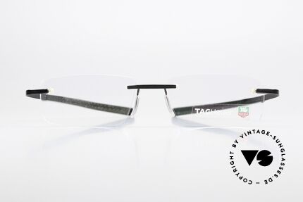 Tag Heuer 0342 Reflex Avant-Garde Racing Brille, eine extrem sportliche Randlosbrille für Herren, Passend für Herren
