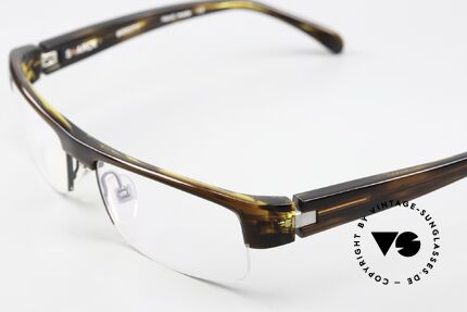 Starck Eyes P0836 Herrenbrille Für Kenner, halb randlos und inzwischen vielgesuchtes Modell, Passend für Herren