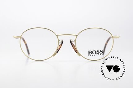 BOSS 4707 Sonnenclip Panto Brille 90er, Größe: medium, Passend für Herren