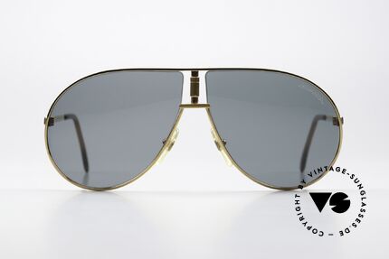 Alpina Quattro Rare 80er Filmsonnenbrille, QUATTRO: legendäres Designerstück in Größe 62-12, Passend für Herren