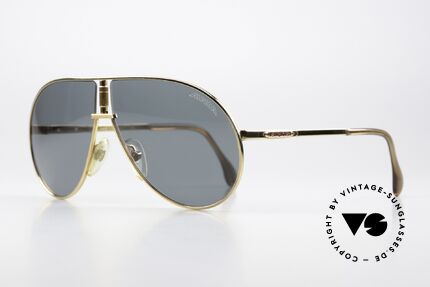 Alpina Quattro Rare 80er Filmsonnenbrille, absolute Top-Qualität & Passform (made in Germany), Passend für Herren
