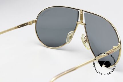 Alpina Quattro Rare 80er Filmsonnenbrille, Brille von Philip Michael Thomas: Ricardo „Rico“ Tubbs, Passend für Herren