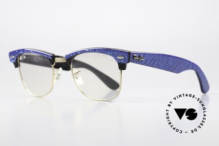 Ray Ban Clubmaster Hybrid Customized Einzelstück, leicht modifizierte Clubmaster-Front; Gr. 49/22, Passend für Herren und Damen