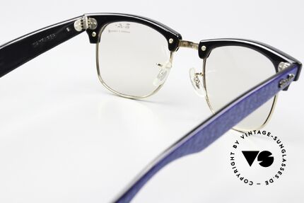 Ray Ban Clubmaster Hybrid Customized Einzelstück, ungetragen (noch mit den orig. DEMO-Gläsern), Passend für Herren und Damen