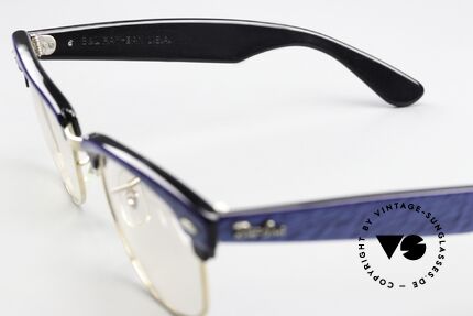 Ray Ban Clubmaster Hybrid Customized Einzelstück, ein echtes vintage Einzelstück für Individualisten, Passend für Herren und Damen