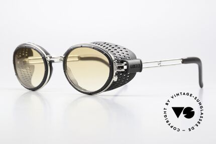 Jean Paul Gaultier 56-6201 90er Steampunk Designerbrille, äußerst kreatives Rahmendesign und Farbgestaltung, Passend für Herren und Damen