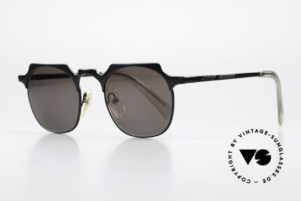 Jean Paul Gaultier 57-0171 90er Panto Designerbrille, die klassische Panto-Form mal eckig interpretiert, Passend für Herren und Damen