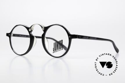 Jean Paul Gaultier 57-0271 Markante Designerbrille 90er, echtes Designerstück in einer zeitloser Rahmenfarbe, Passend für Herren und Damen