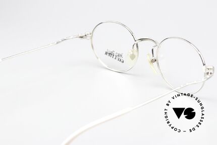 Jean Paul Gaultier 55-6105 Ovale 90er Japan Brille, KEINE Retromode, sondern ein 30 Jahre altes Original, Passend für Herren und Damen