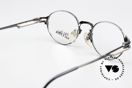 Jean Paul Gaultier 55-4173 Ovale Vintage Brille Von 1997, Fassung (in gunmetal) ist beliebig (optisch / Sonne), Passend für Herren und Damen