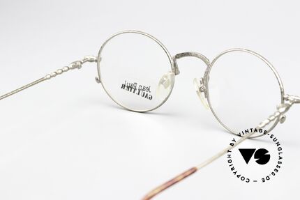 Jean Paul Gaultier 55-4171 90er Designerbrille Antik Gold, KEINE Retro-Fassung; ein Original von circa 1996, Passend für Herren und Damen