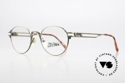 Jean Paul Gaultier 55-4170 Designer Panto Brille 1996, herausragende Qualität sämtlicher Komponenten, Passend für Herren und Damen