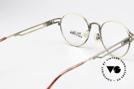 Jean Paul Gaultier 55-4170 Designer Panto Brille 1996, orig. DEMOgläser können beliebig ersetzt werden, Passend für Herren und Damen