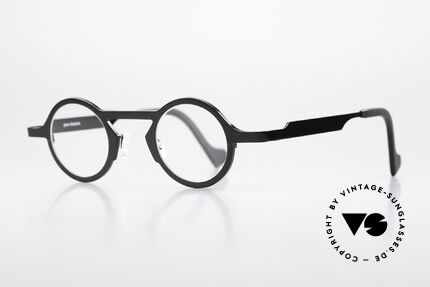 Theo Belgium Africa Runde Designerbrille Unisex, eines tolles Designerstück und echter Hingucker, Passend für Herren und Damen